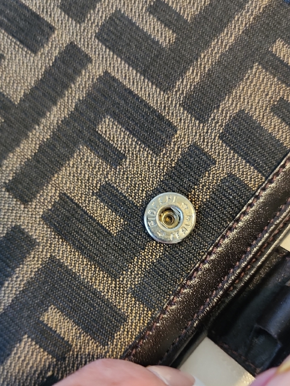 Fendi Brown Zucca Agenda Canvas/Leather - Picture 6 of 13
